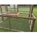 L- Shape Pet Rabbit Animal Run 8ft x 6ft with Small Hatch. 