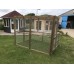 L- Shape Pet Rabbit Animal Run 8ft x 6ft with Small Hatch. 