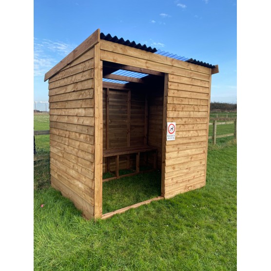 12x12 dog walking shelter 