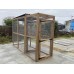 Free Standing Waterproof 16G Outdoor 6ft x 3ft Animal Rabbit Chicken Dog Pen With Safety Door 