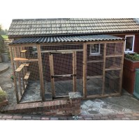 Catio Cat Lean to 10ft x 6ft x 7ft5" tall