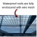 Waterproof Chicken Run 6ft x 6ft 16G Fox Proof Dog Enclosure 