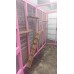 Pink 8FT X 4FT X 6ft High Freestanding Catio Enclosure