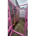 Pink 8FT X 4FT X 6ft High Freestanding Catio Enclosure